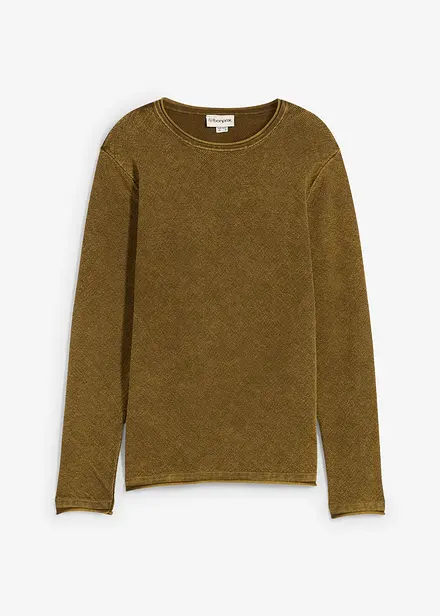 Pull aspect délavé, slim