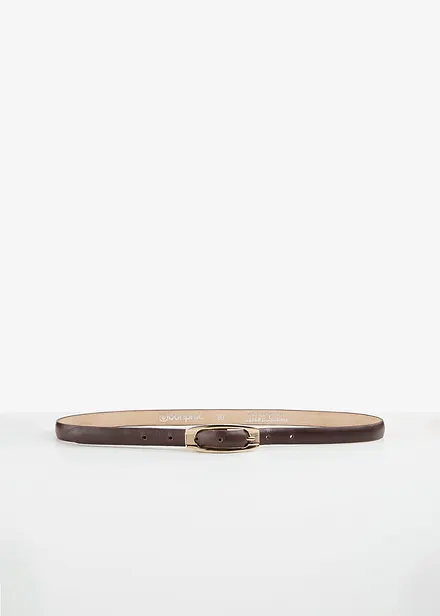 Ceinture fine en cuir