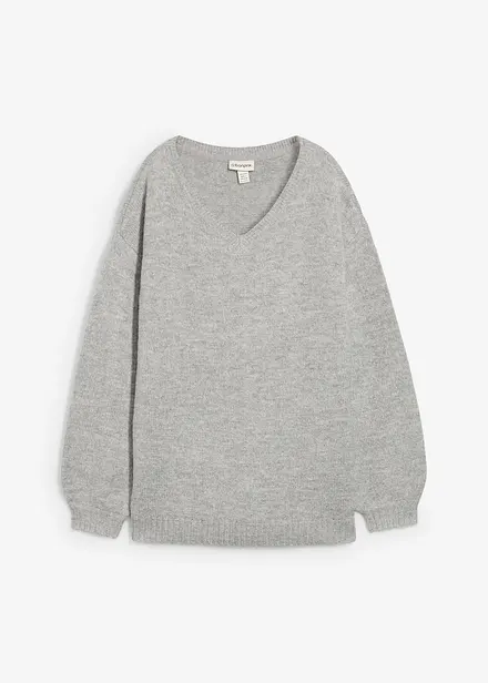 Pull en fine maille douce à manches ballon