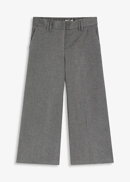 Jupe-culotte motif chevrons