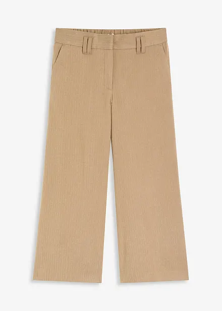 Jupe-culotte motif chevrons