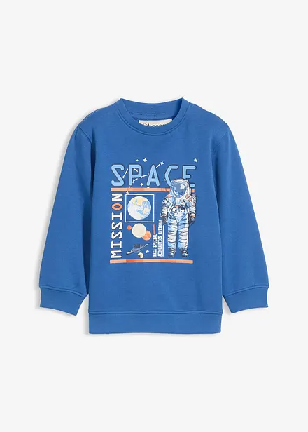 Sweat-shirt doux en coton majoritaire