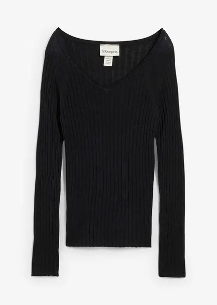 Pull en fine maille de laine mérinos