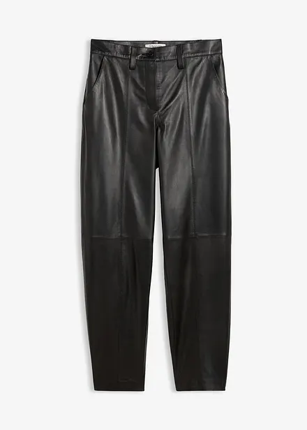 Pantalon en cuir d’agneau nappa