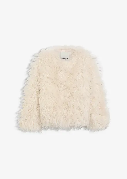 Veste peluche oversize