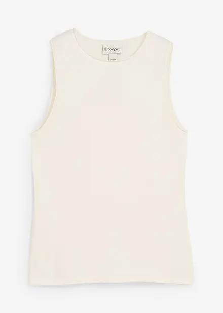 Top en maille 100% coton