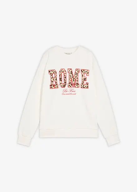 Sweat oversize 100% coton