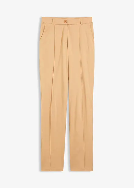 Pantalon en jersey coton avec passepoil