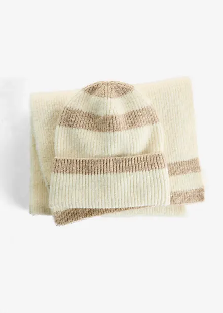 Écharpe et bonnet (ens. 2 pces)