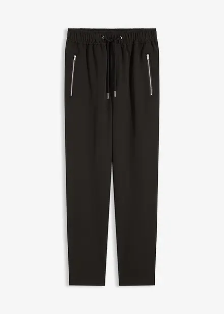 Pantalon jogger avec taille élastiquée
