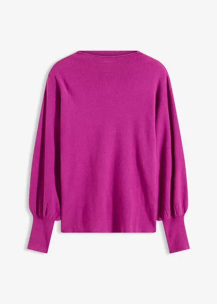 Pull oversize en viscose majoritaire