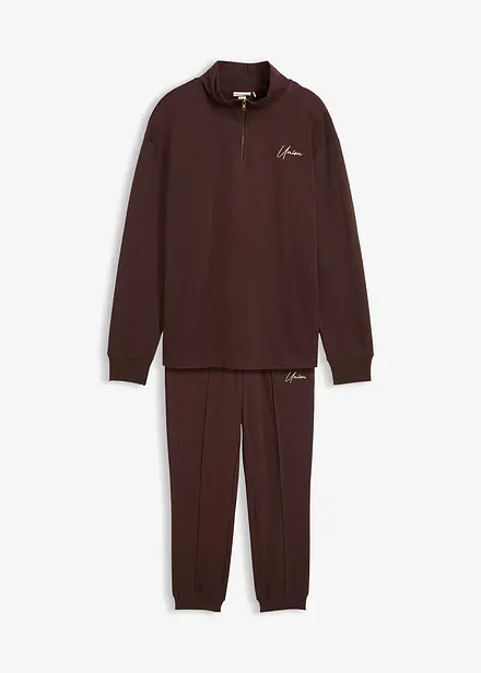 Survêtement ample 100% coton (ens. 2 pces)