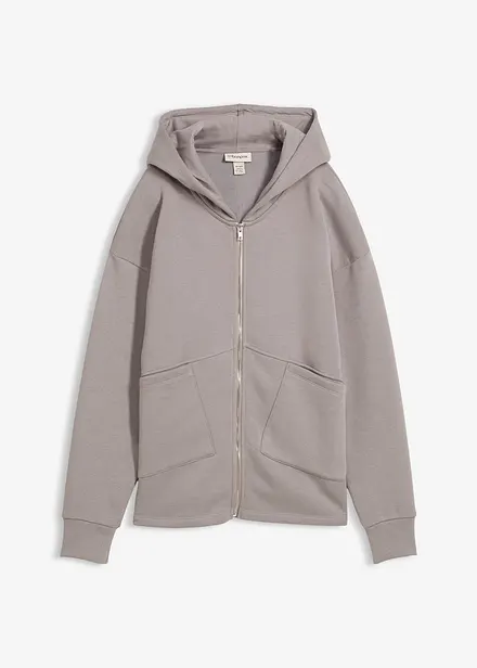 Sweat zipp&eacute; oversize