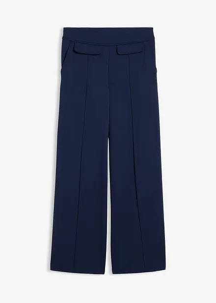 Pantalon bootcut légèrement brillant