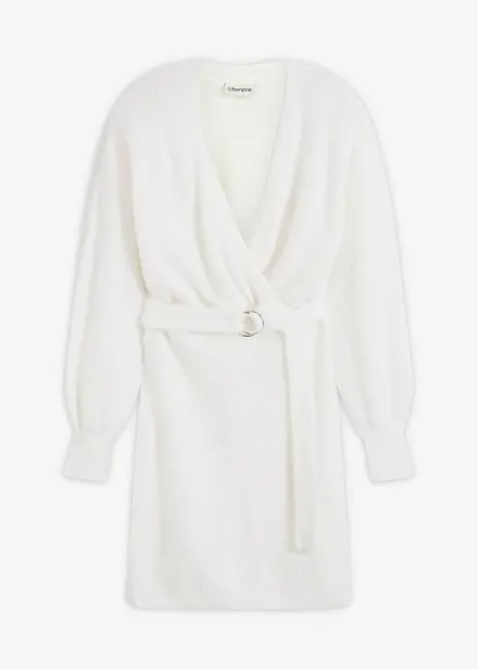 Robe cintrée en maille avec accessoire