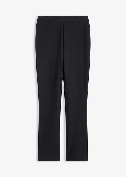 Pantalon en jersey effet froiss&eacute;