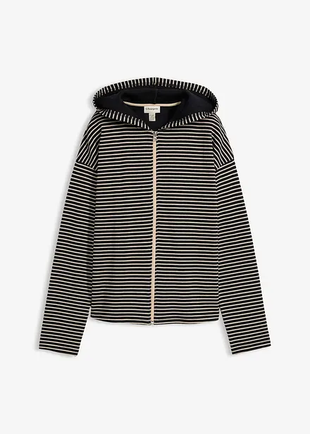 Sweat zipp&eacute; ray&eacute;