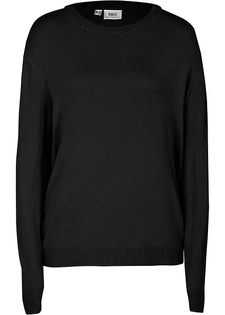 Pull col rond en maille