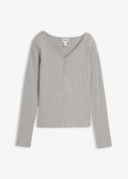 T-shirt manches longues 100% coton