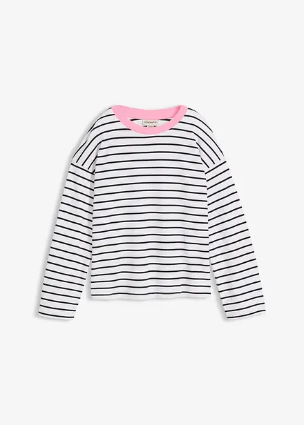 T-shirt manches longues 100% coton