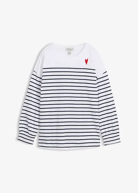 T-shirt manches longues 100% coton