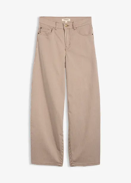 Pantalon ballon &agrave; rayures