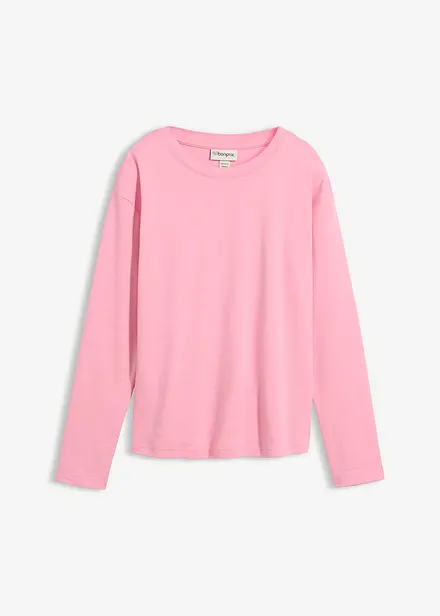 T-shirt manches longues 100% coton &eacute;pais