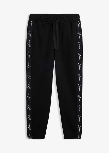 Pantalon de jogging 100% coton, loose