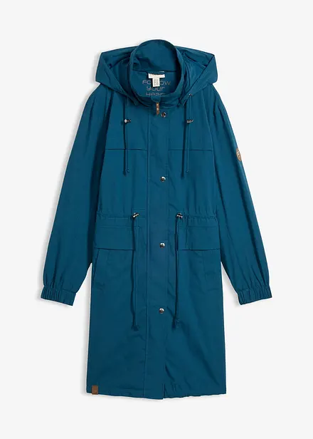 Parka-trench avec grandes poches