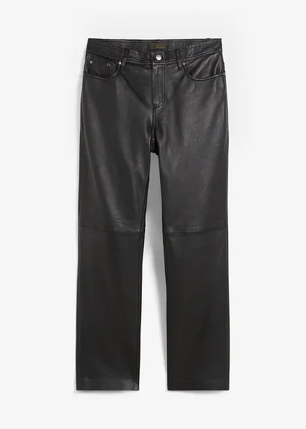 Pantalon en cuir d&rsquo;agneau nappa