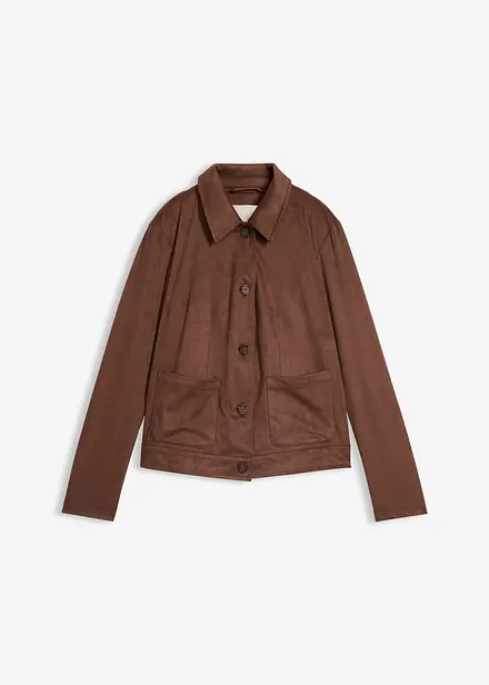 Veste en su&eacute;dine