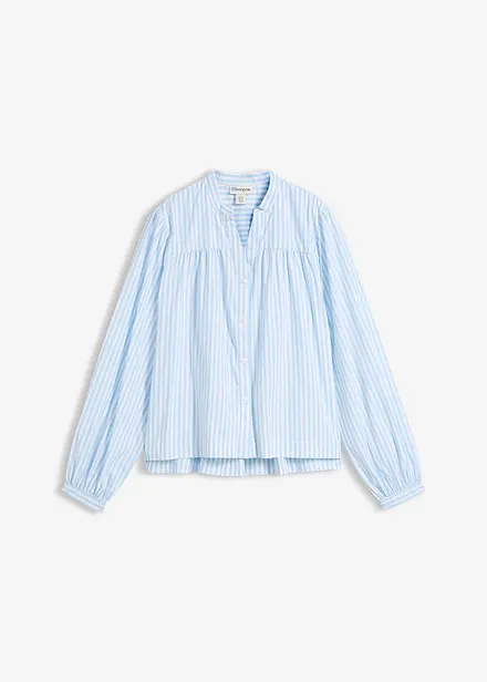 Chemisier en popeline solide