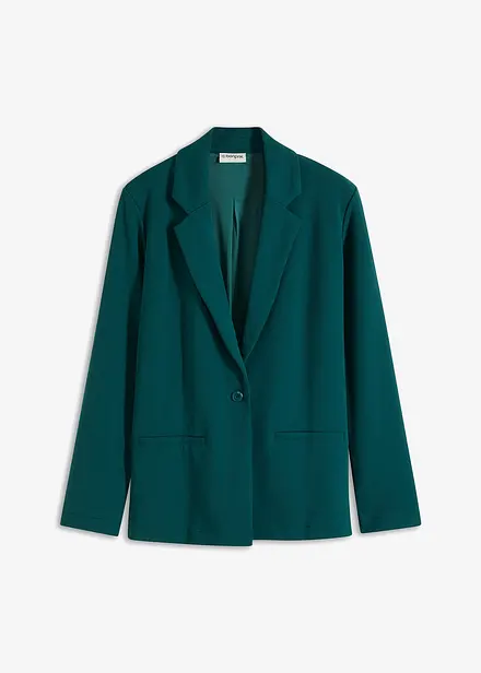 Blazer en jersey cr&ecirc;pe