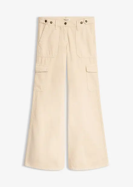 Pantalon cargo 100% coton