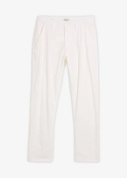 Pantalon chino regular, droit