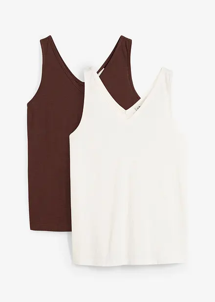 Lot de 2 d&eacute;bardeurs 100% coton