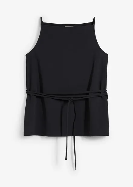 Top en maille piqu&eacute;e