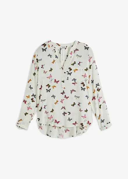 Blouse ample en viscose fluide