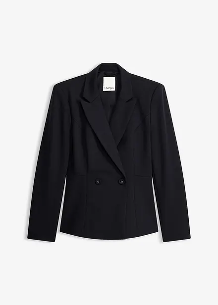 Blazer avec haut p&eacute;plum