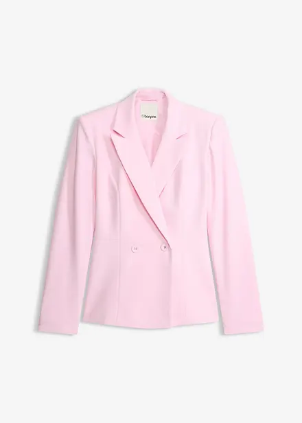 Blazer avec haut p&eacute;plum