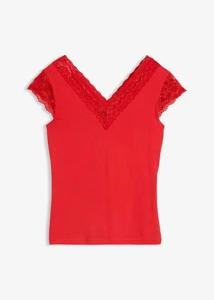 T-shirt doux en viscose extensible