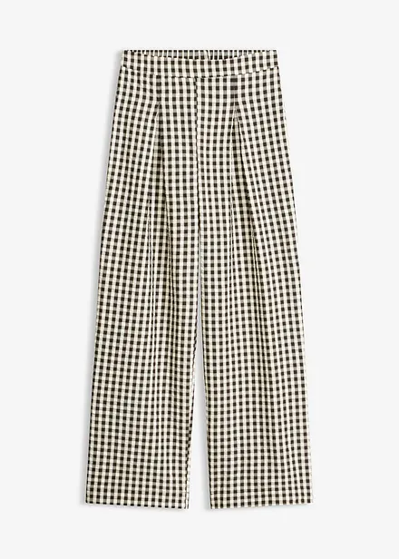 Pantalon large &agrave; pinces