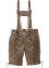 Culotte courte bavaroise en cuir Regular Fit, bpc selection