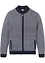 Gilet en maille 100% coton à col montant, bonprix