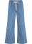 Pantalon Marlene en jean avec cordon à nouer et taille confortable, bpc bonprix collection