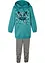 Sweat-shirt et legging fille (Ens. 2 pces.) coton, bonprix