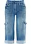 Jean 3/4 cargo stretch, taille normale, bonprix