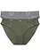 Lot de 2 slips avec dentelle, bonprix