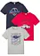 T-shirt (Lot de 3), bonprix