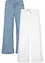 Lot de 2 jeans corsaires extensibles et confortables, bonprix